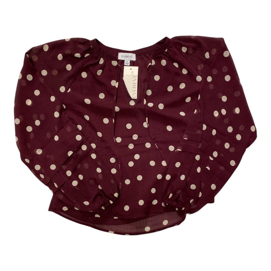 Top Ls By Evereve In Polkadot Pattern, Size:S