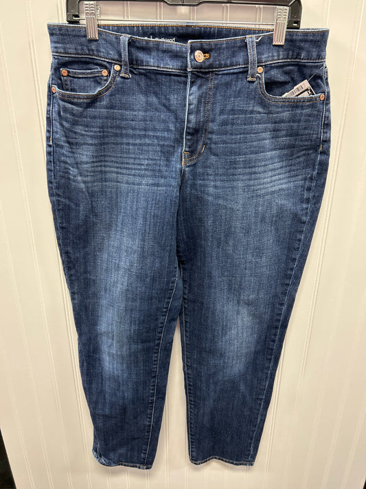Jeans Boyfriend By Talbots In Blue Denim, Size:10