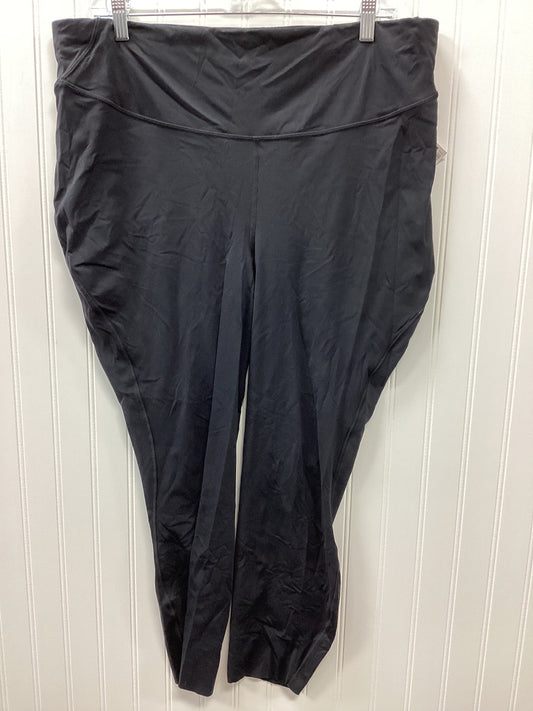 Athletic Leggings By Lululemon In Black, Size:18