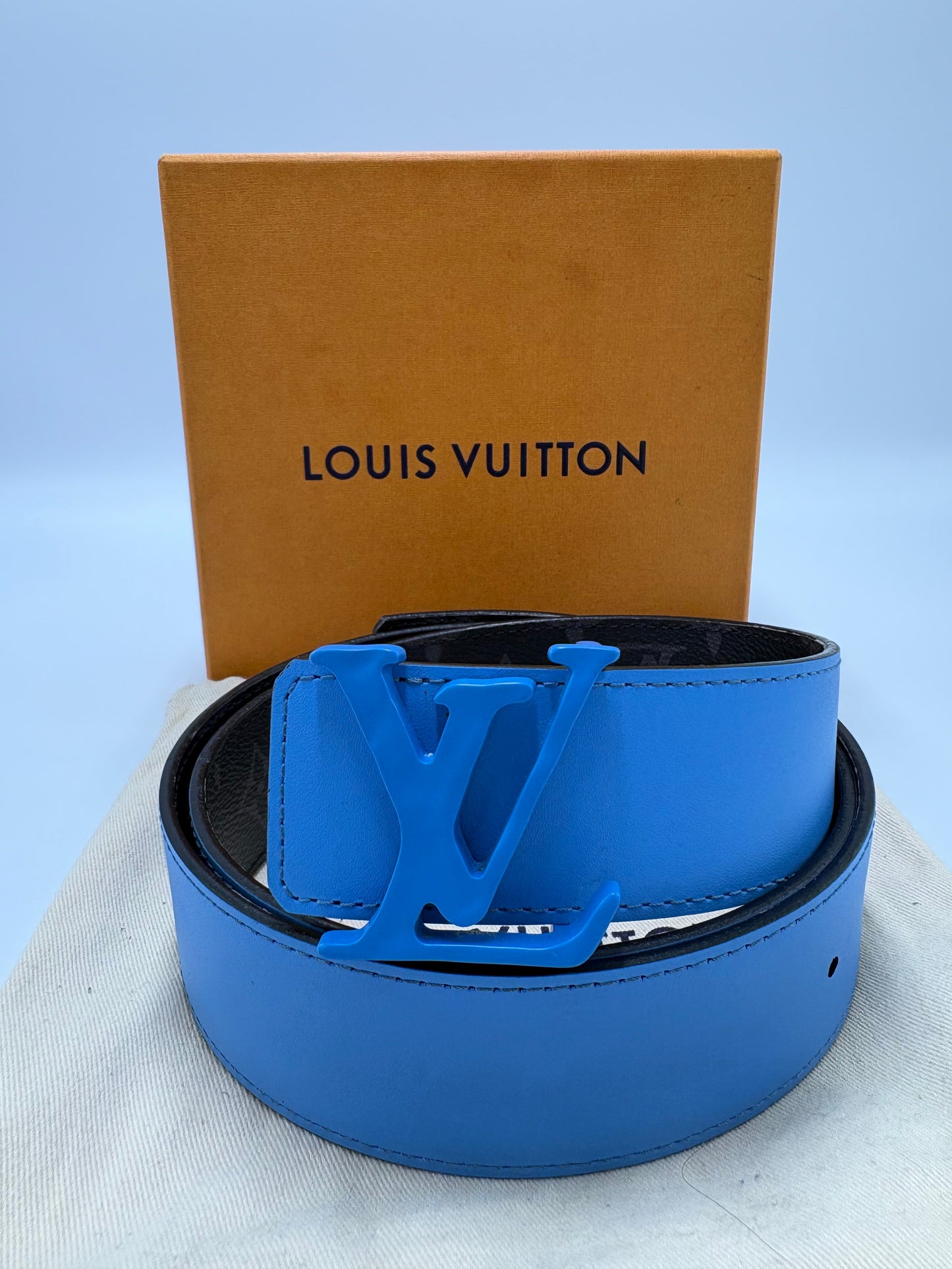 Louis Vuitton Optic Reversible Luxury Belt, Size: 38/95
