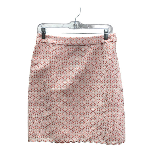 Skirt Mini & Short By Brooks Brothers In Orange, Size:2