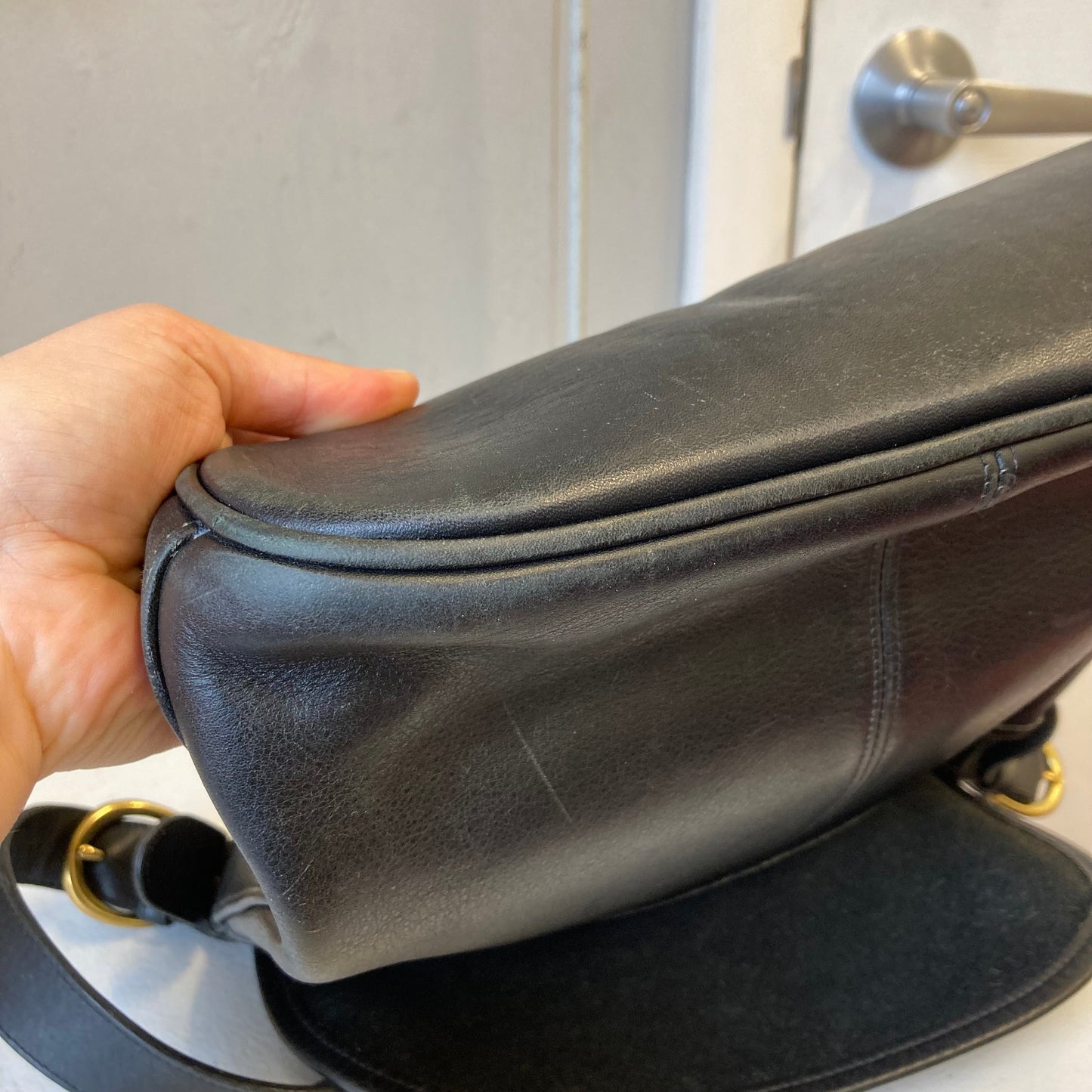 Crossbody Designer By Coach In Black, Size:Large