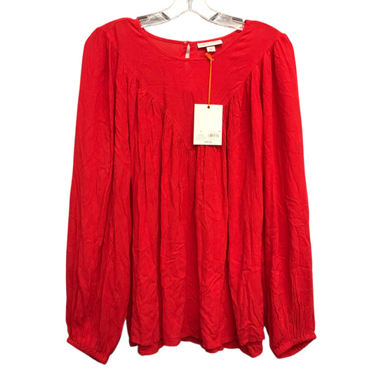 Top Ls By Knox Rose In Red, Size:L