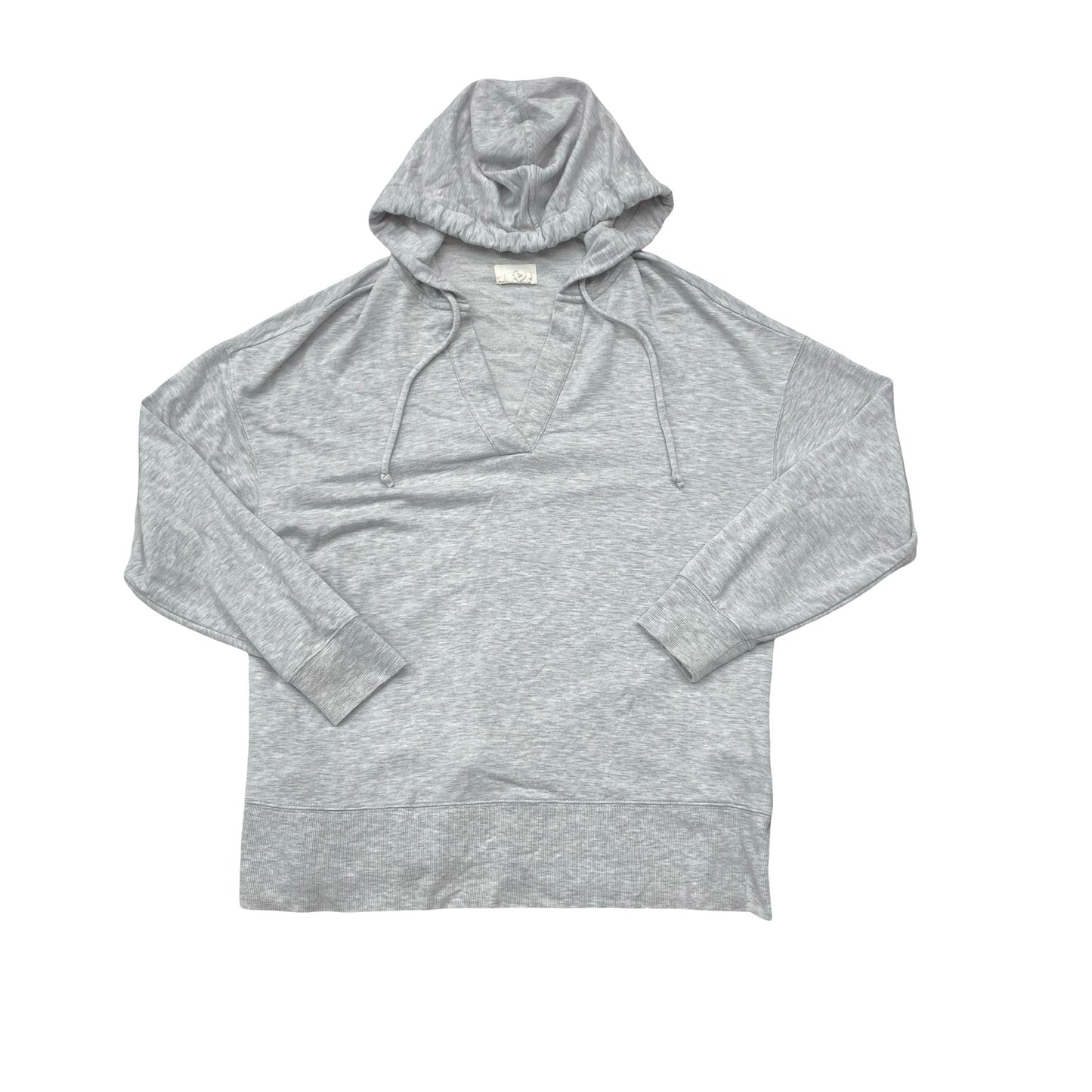 Sweatshirt Hoodie By Lou And Grey In Grey, Size:L
