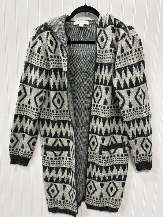Sweater Cardigan By Monteau In Grey, Size:M