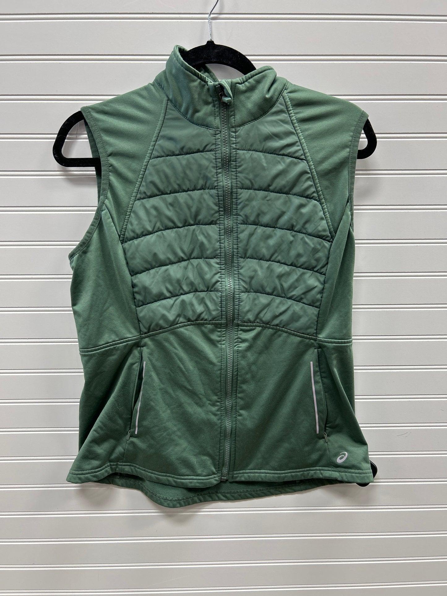 Vest Other By Asics In Green, Size:L