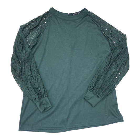 Top Ls By Miholl In Green, Size:Xl