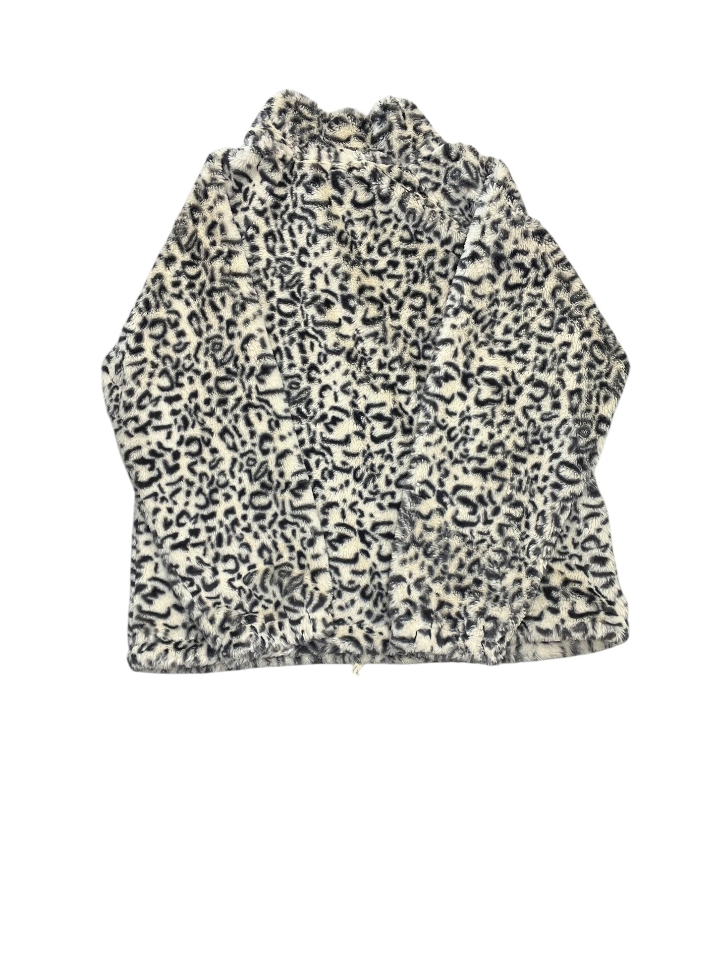 Sweatshirt Collar By Pol In Leopard Print, Size:L