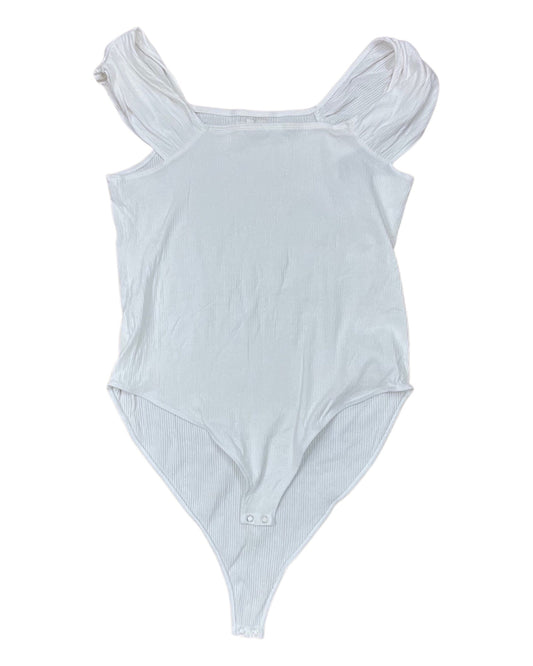 Bodysuit By Maurices In White, Size:1X