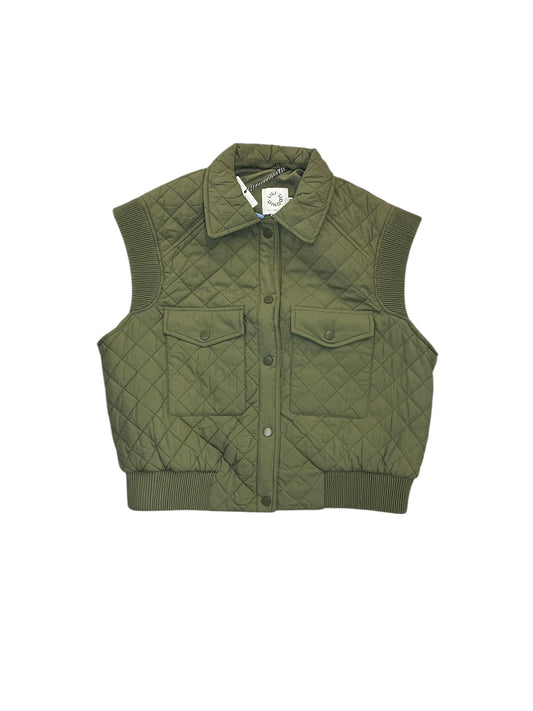 Vest Puffer & Quilted By Lili Sidonio In Green, Size:L