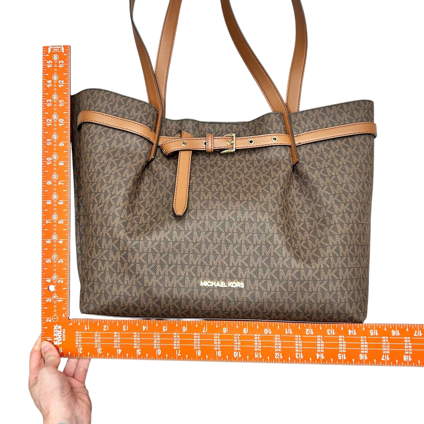 Tote Designer By Michael Kors, Size: Large