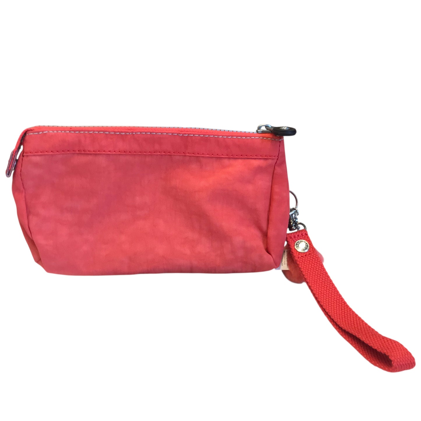 Wristlet By Kipling In Coral, Size:Medium