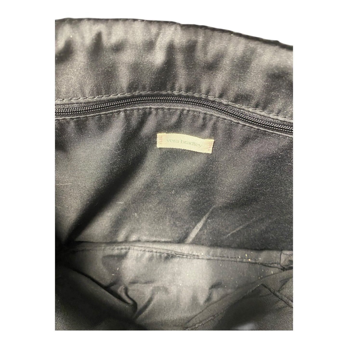 Handbag By Vera Bradley In Black, Size:Medium