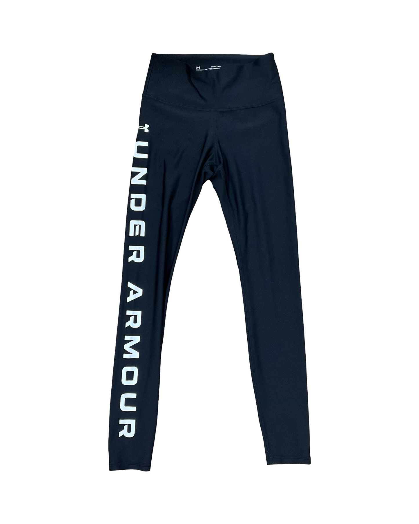 Athletic Leggings By Under Armour In Black & White, Size:S
