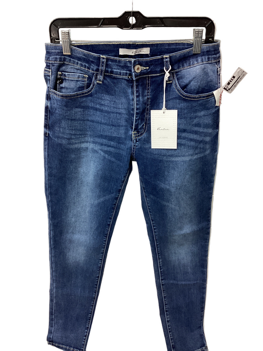 Jeans Skinny By Kancan In Blue Denim, Size:6L