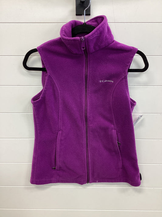 Vest Fleece By Columbia In Purple, Size:S