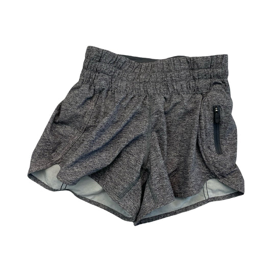 Athletic Shorts By Lululemon In Grey, Size:2