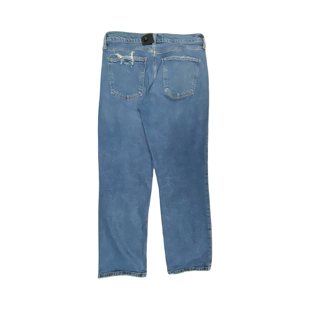 Jeans Straight By Agolde In Blue, Size:6