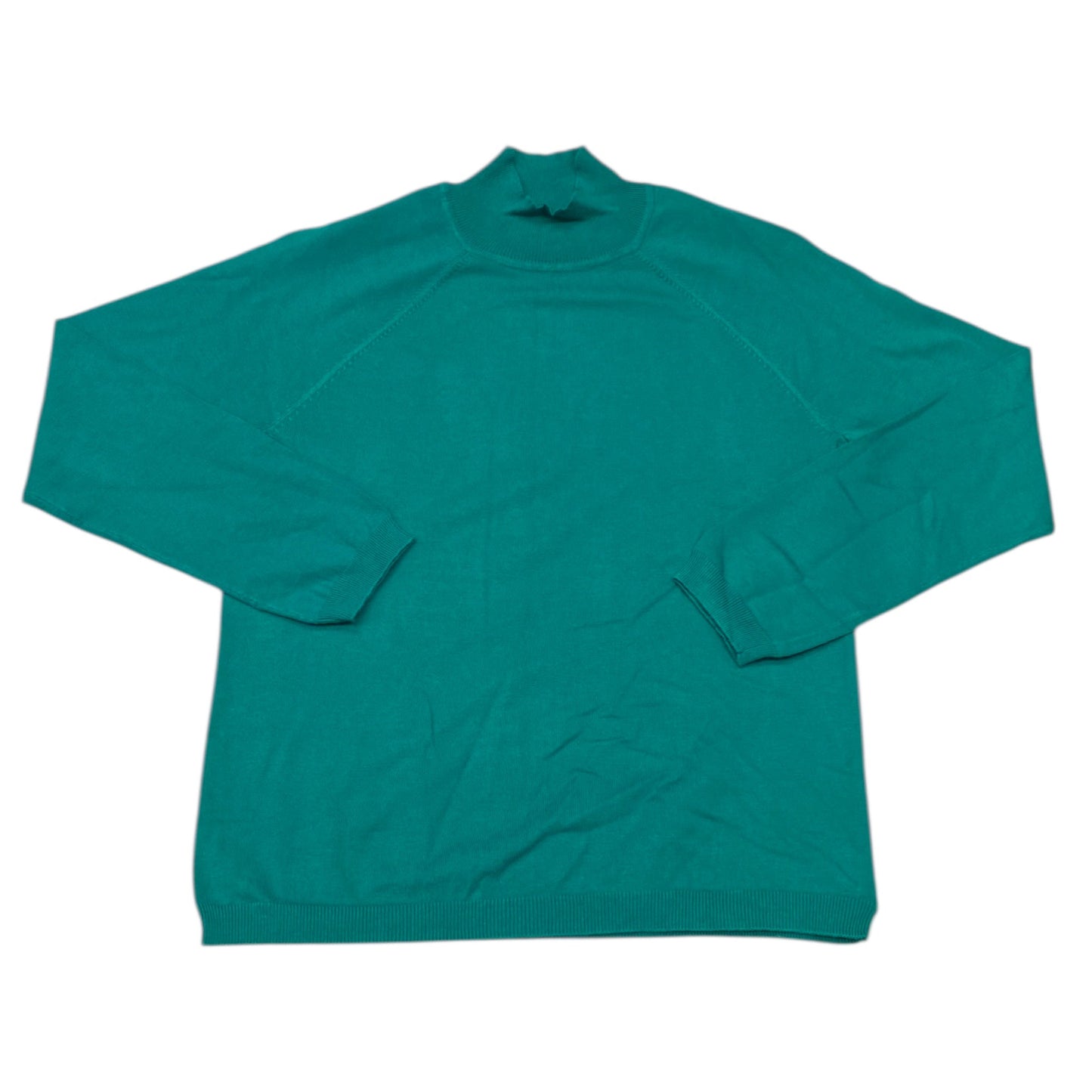 Sweater By Talbots In Teal, Size:L