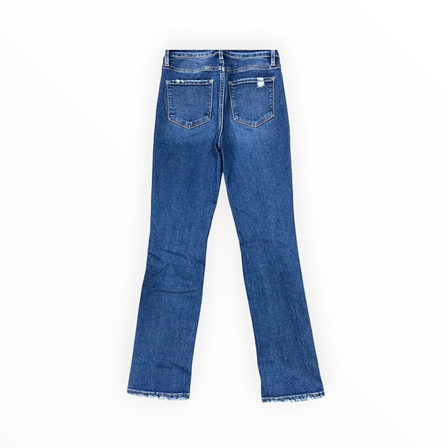 Jeans Straight By Vervet In Blue Denim, Size:4