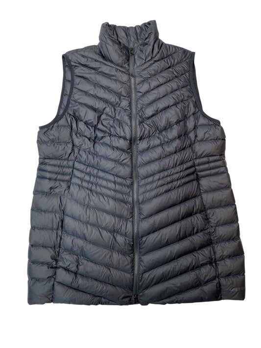 Vest Puffer & Quilted By Lands End In Black, Size:Xl