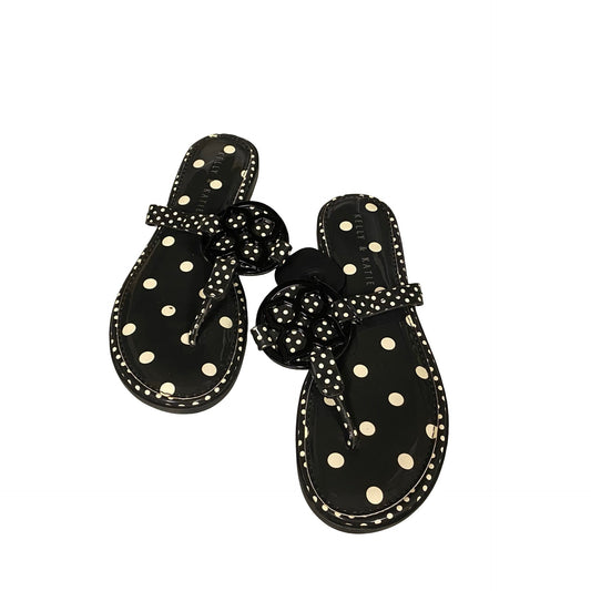 Sandals Flats By Kelly And Katie In Polkadot Pattern, Size:8