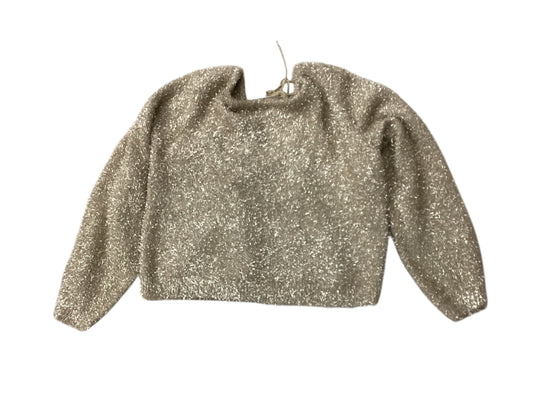 Sweater By Anthropologie In Gold, Size:1X