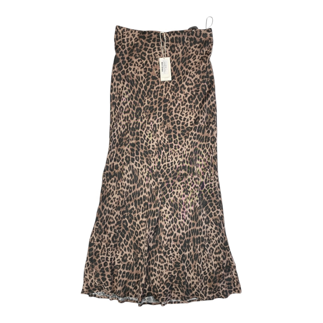 Skirt Maxi By Z Supply In Animal Print, Size:S