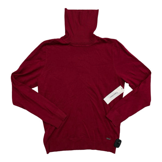 Sweater By Calvin Klein In Red, Size:L