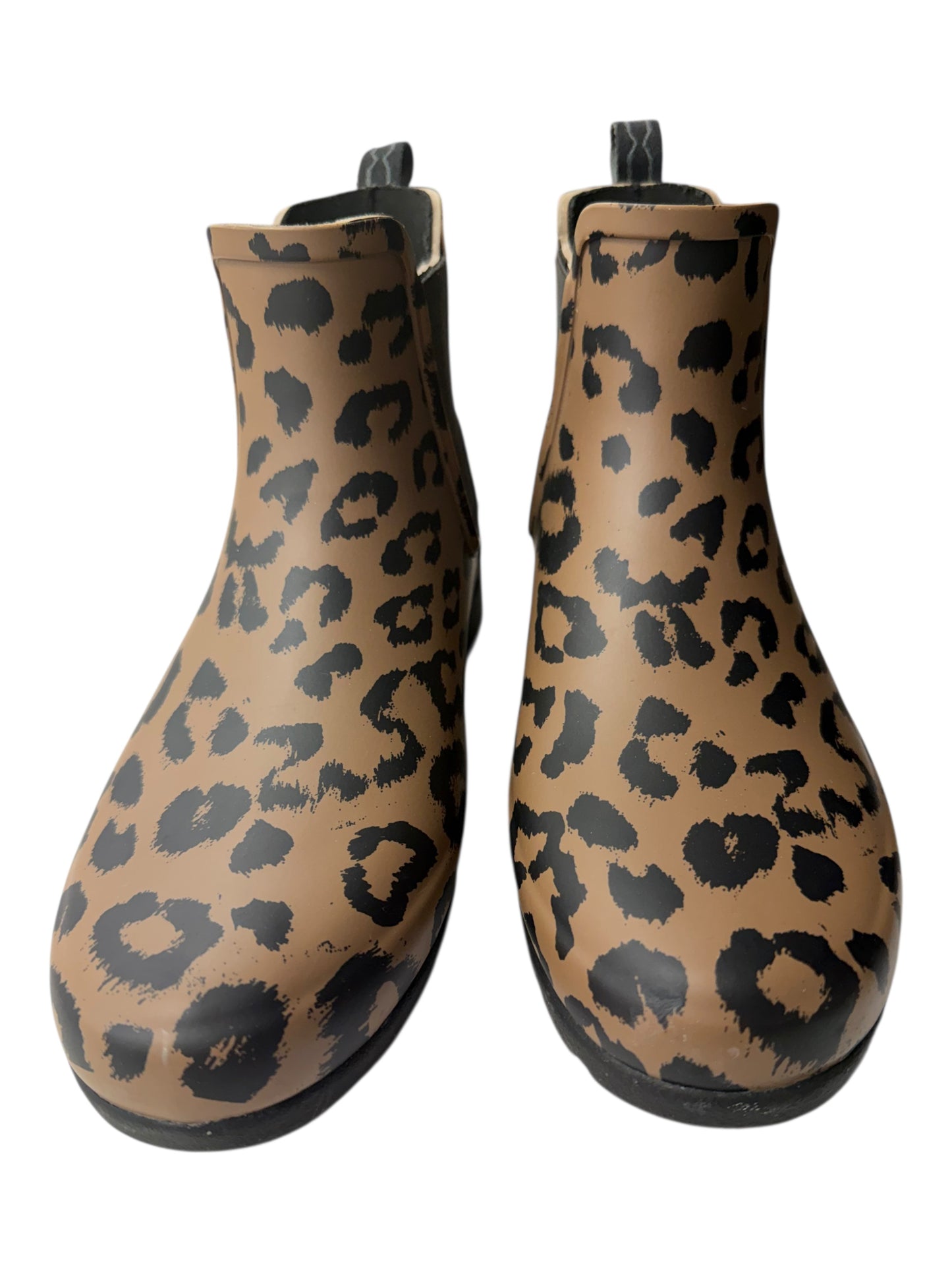 Boots Rain By Hunter In Animal Print, Size:8