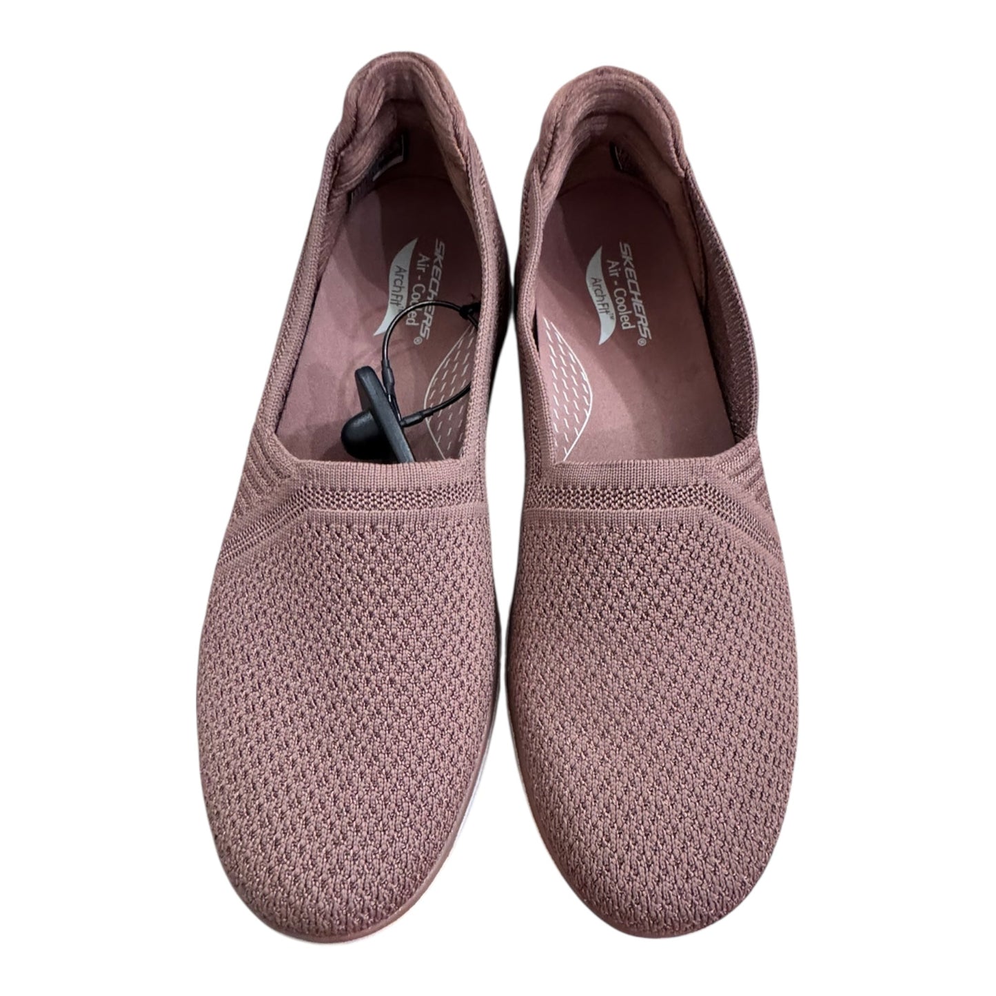 Shoes Sneakers By Skechers In Grey & Pink, Size:7.5