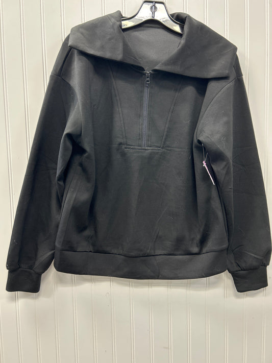 Athletic Fleece By Clothes Mentor In Black, Size:M