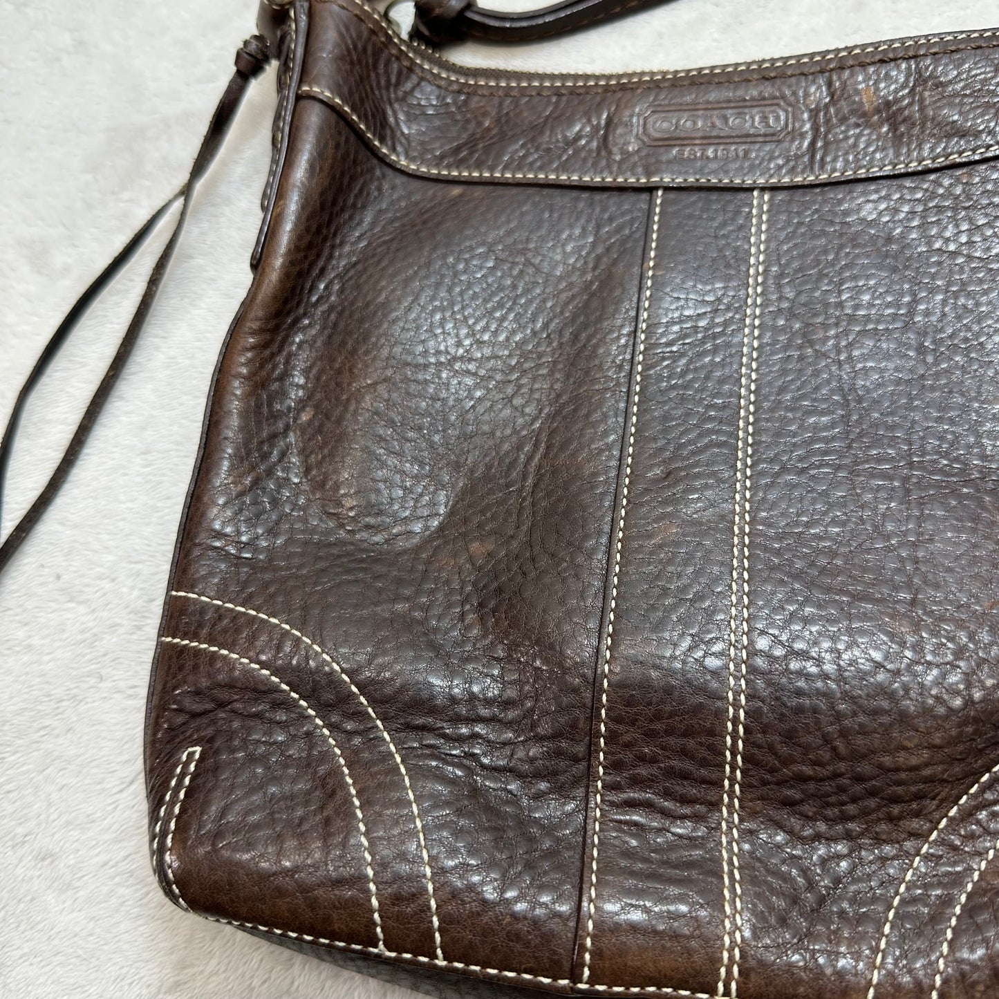 Crossbody Designer By Coach, Size: Small