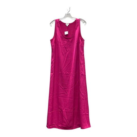 Dress Casual Maxi By J. Crew In Pink, Size:L