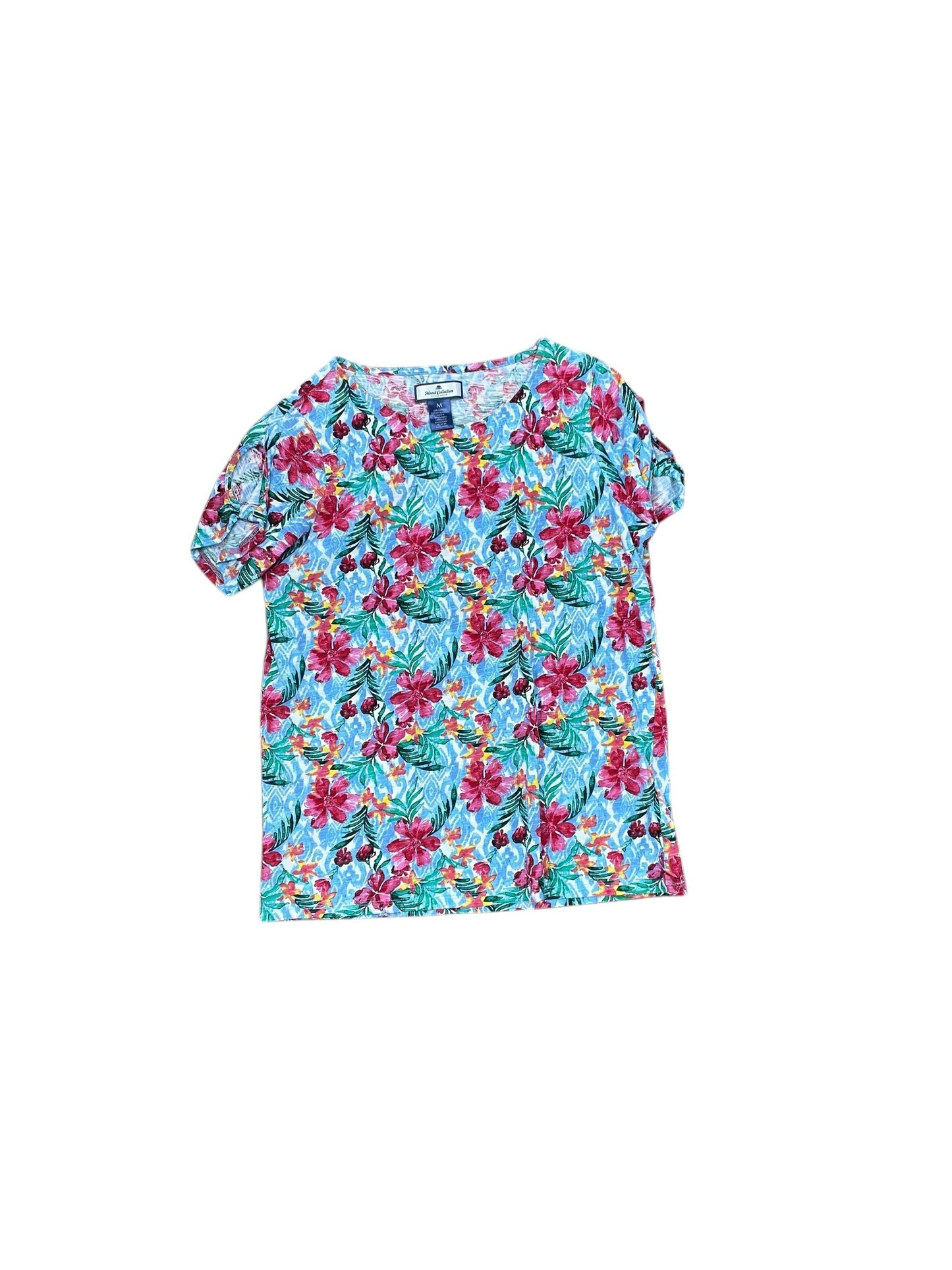 Top Ss By Stella Parker In Blue & Red, Size:M