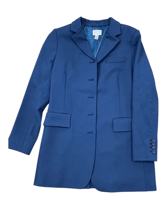 Blazer By Susan Graver In Blue, Size:8P
