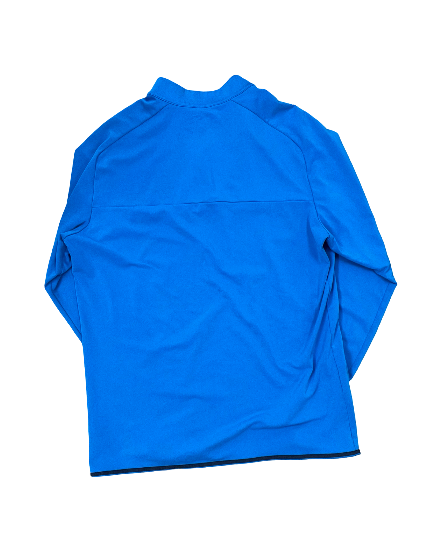 Athletic Top Ls Collar By Adidas In Blue, Size:L