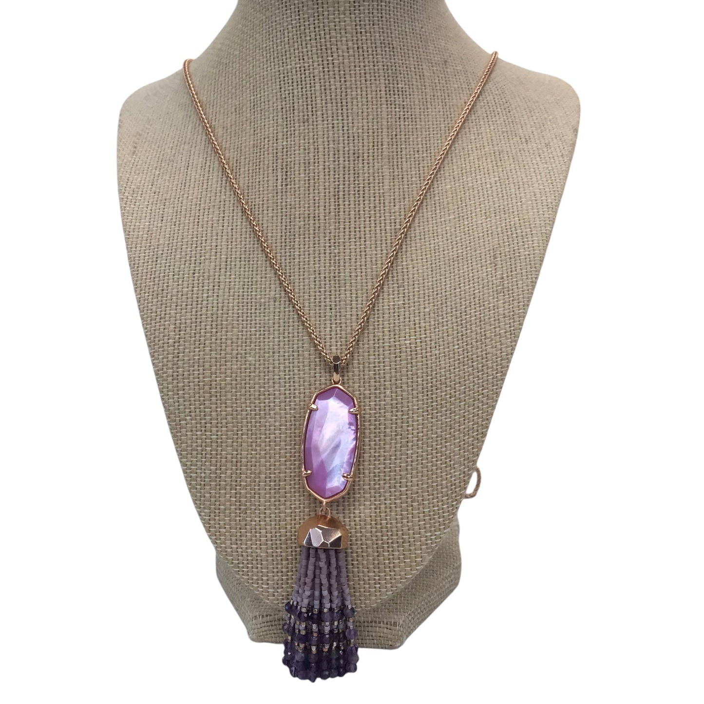 Necklace Other By Kendra Scott In Purple