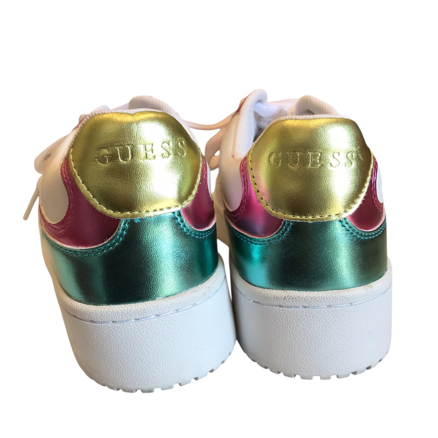 Shoes Sneakers By Guess In White, Size:10