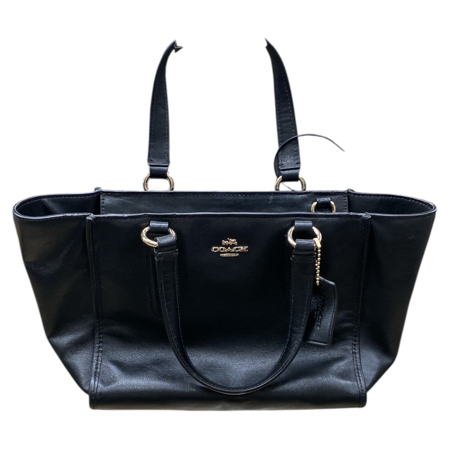 Handbag Designer By Coach In Black, Size:Small