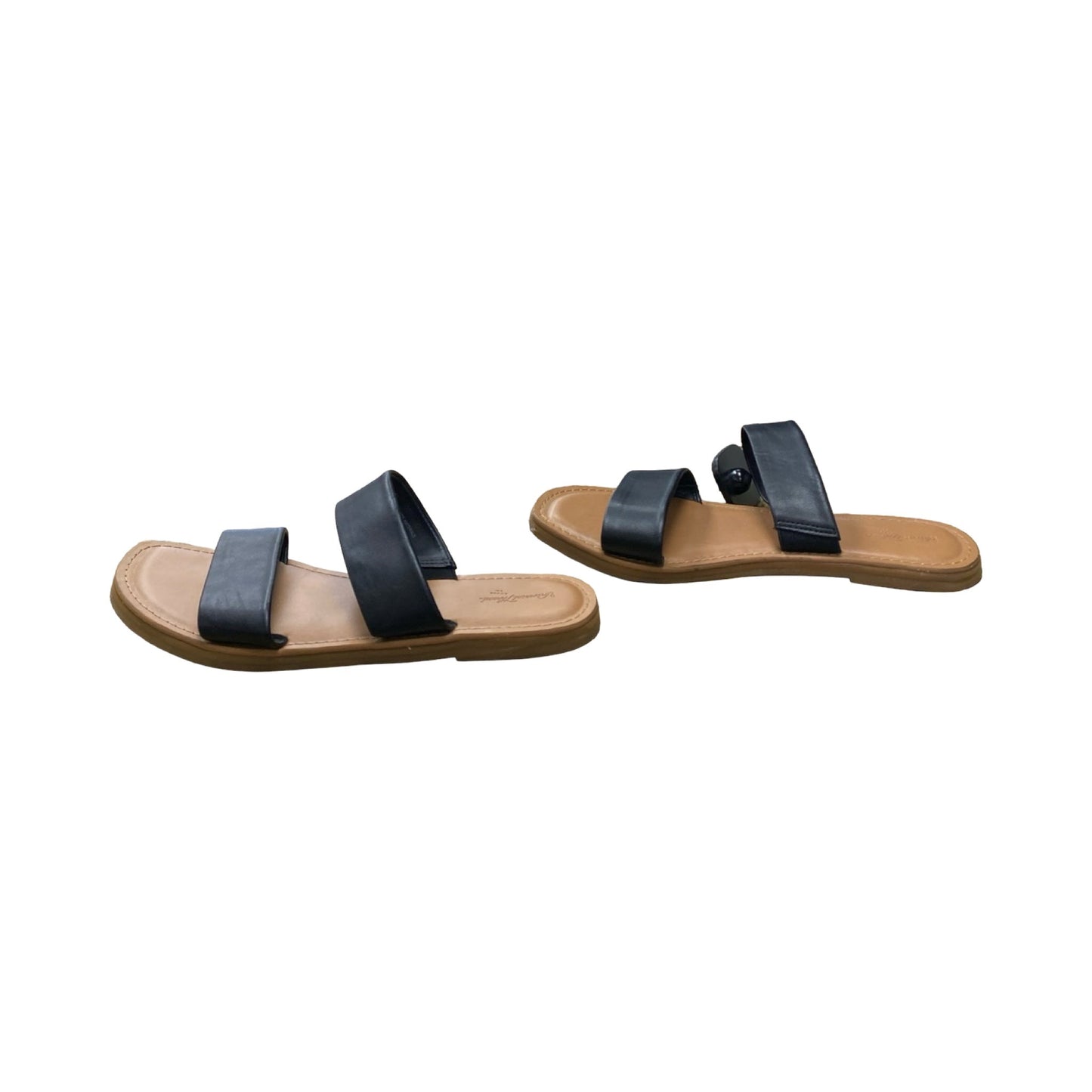 Sandals Flats By Universal Thread In Black & Brown, Size:8.5