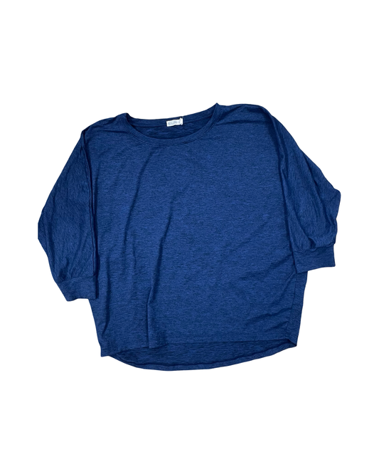 Top 3/4 Sleeve By Clothes Mentor In Blue, Size:S