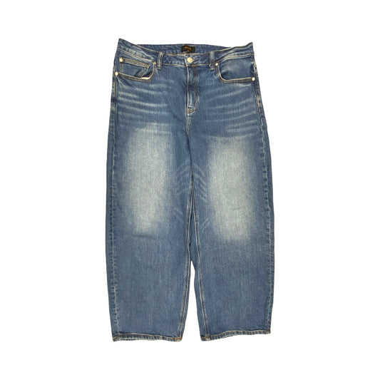 Jeans Wide Leg By Quince In Blue, Size:14