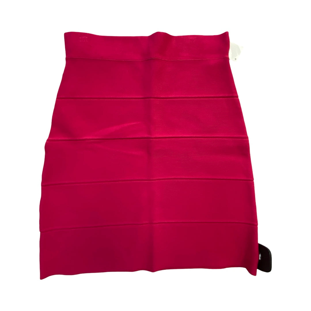 Skirt Midi By Bcbgmaxazria In Pink, Size:M