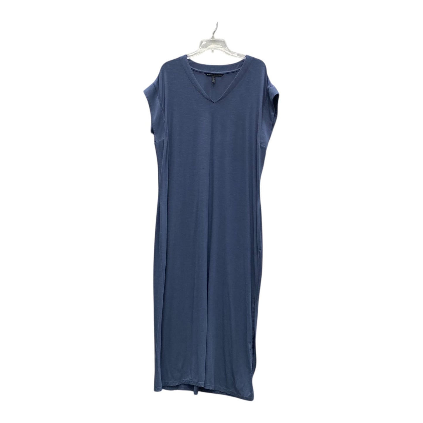 Dress Casual Maxi By White House Black Market In Blue, Size:Xl