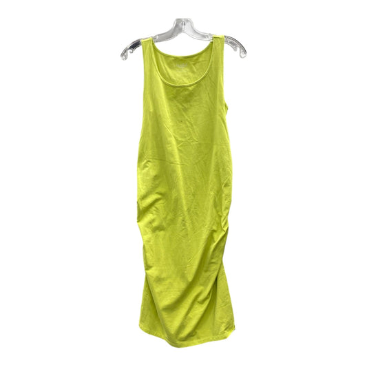 Mat Dress By Isabel Maternity In Green, Size:S