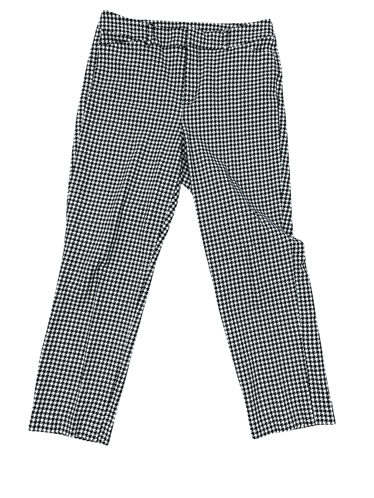 Pants Cropped By Old Navy In Black & White, Size:10