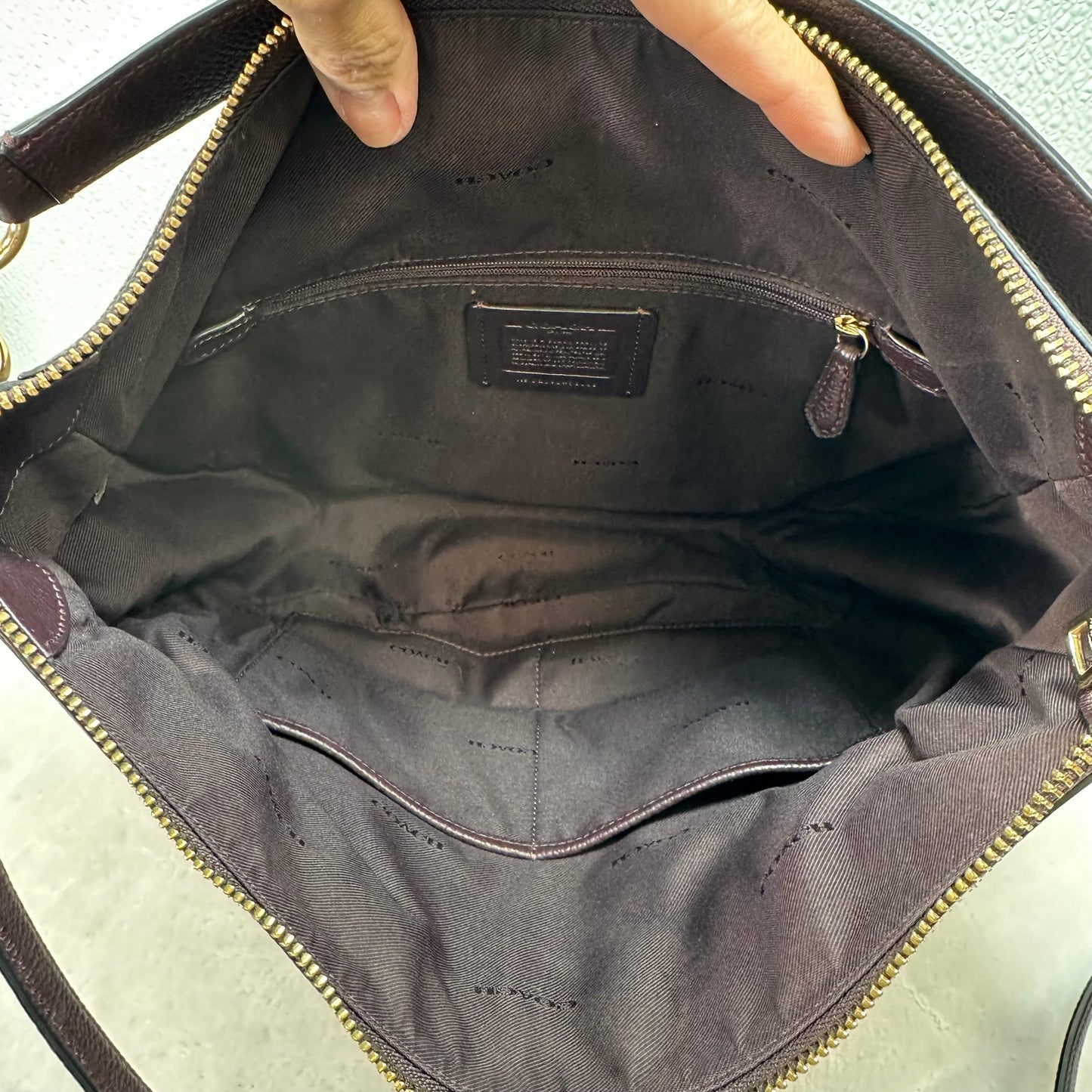 Crossbody Designer By Coach, Size: Medium
