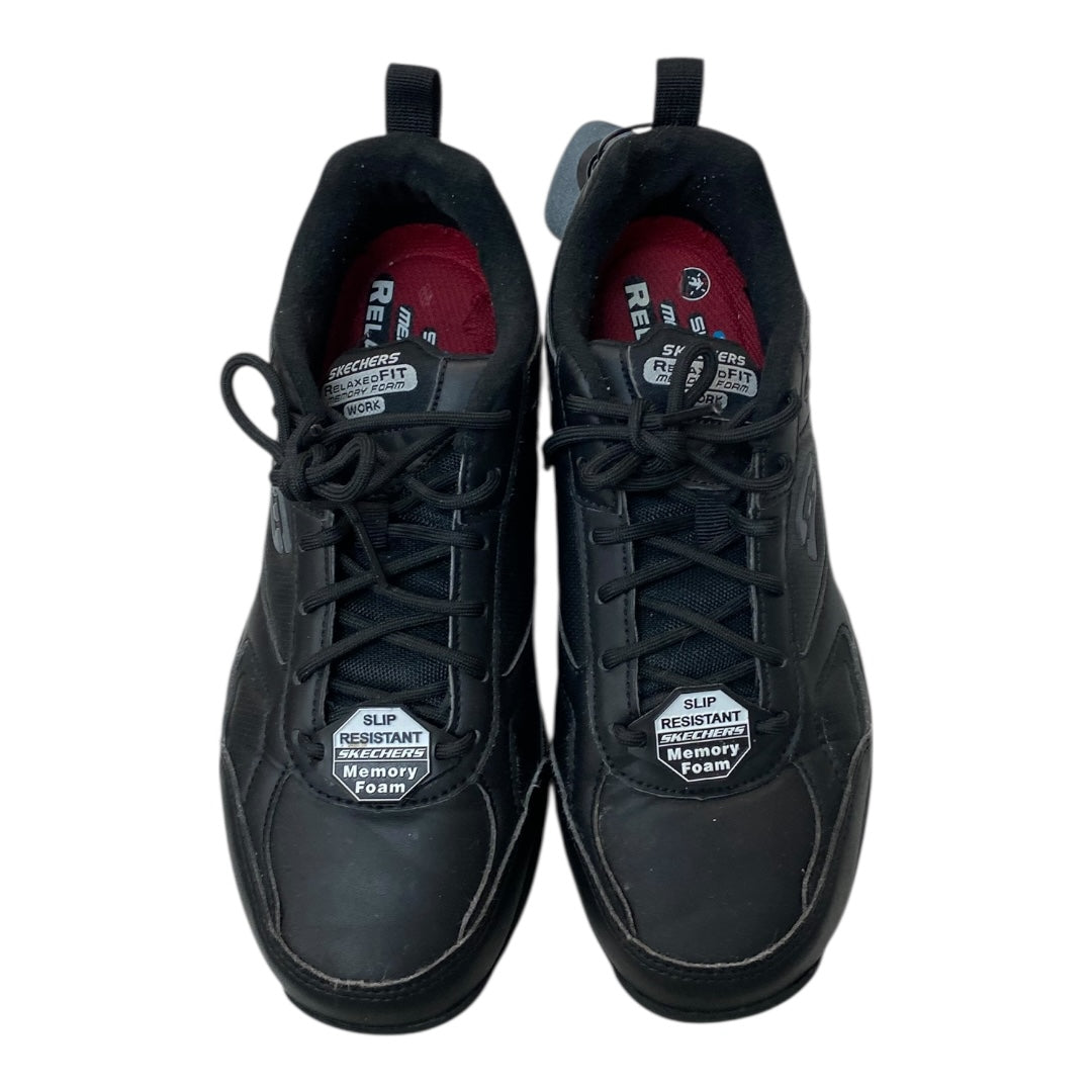 Shoes Athletic By Skechers In Black, Size:8.5