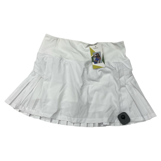 Athletic Skirt By Halara In White, Size:M